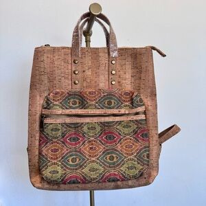 Moda Server Pro‎ Top Handle Backpack Bag Evil Eye Ojo Made In Portugal Travel